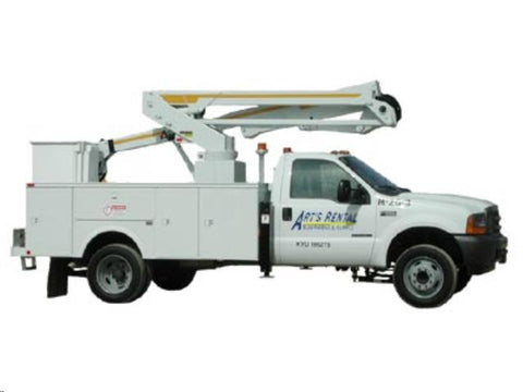 Bucket Truck 41' Height, Truck Mounted, Single Person