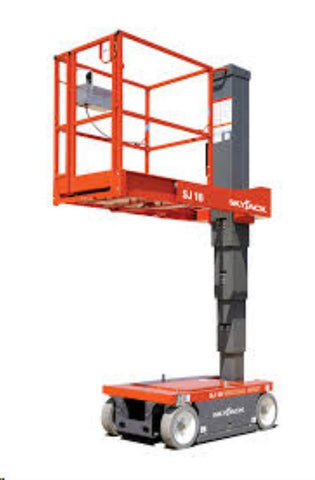 Personnel Lift 16' Vertical Mast, Electric
