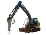Excavator with Hoe Ram, 135G John Deere, Diesel Powered