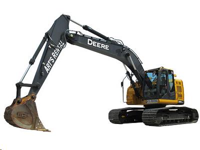 Excavator John Deere 245G, Diesel Powered
