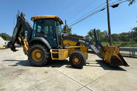 Backhoe, John Deere 310 4WD with Cab, Extend-Hoe