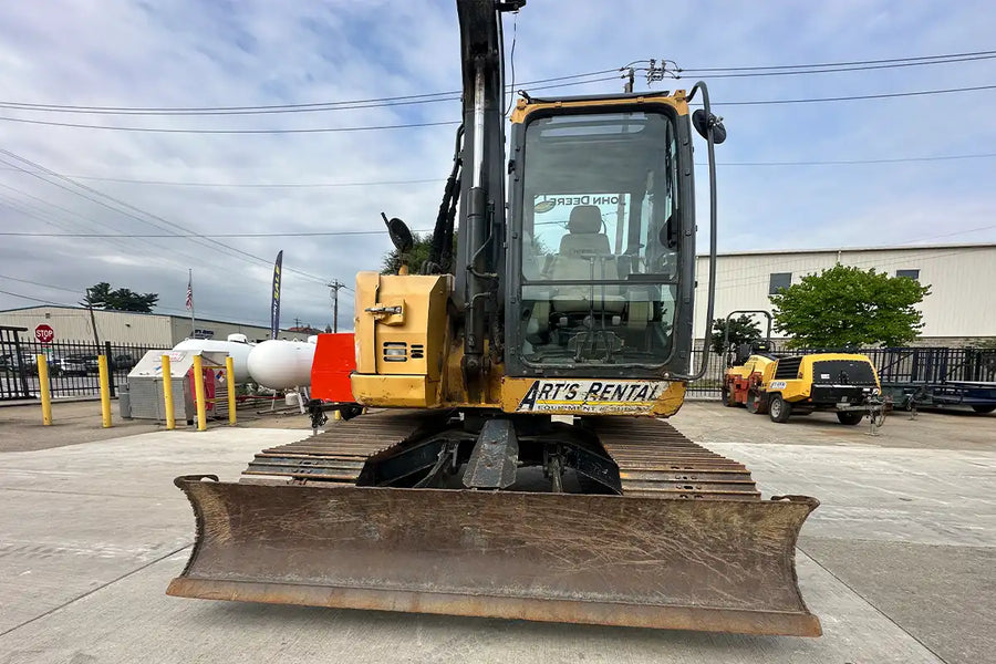 Excavator John Deere 75G, Steel Track