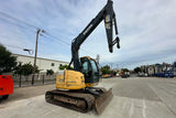 Excavator John Deere 75G, Steel Track