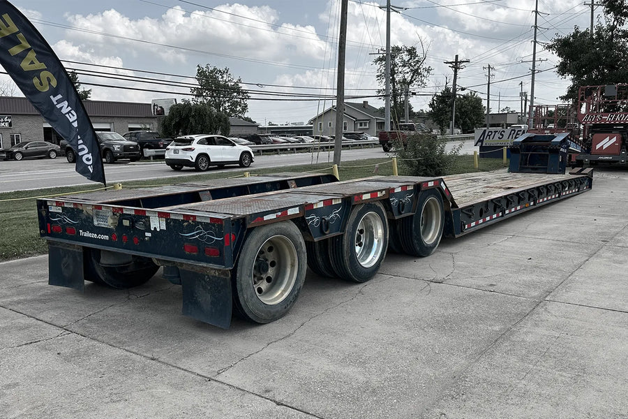 Drop Deck Trailer with Gooseneck