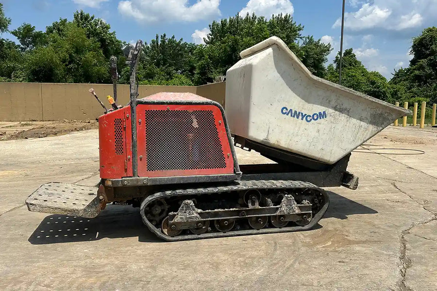 Concrete Buggy 16 Cubic Foot, Rubber Track