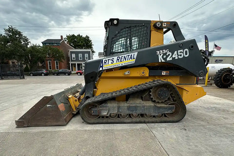 Skid Steer Loader 333G with Cab, Rubber Track, Pilot Control