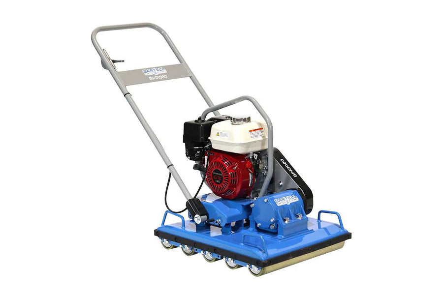 4-roller walk-behind paver tamp