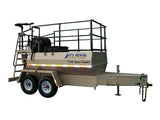 Finn T120 Hydroseeder with trailer