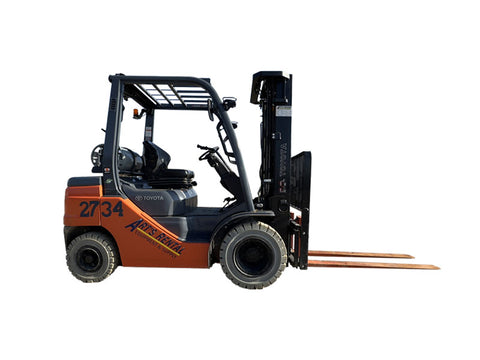 Toyota industrial forklift 5000 lb