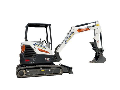 Bobcat E35i mini excavator