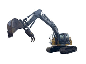 John Deere 245G steel track excavator