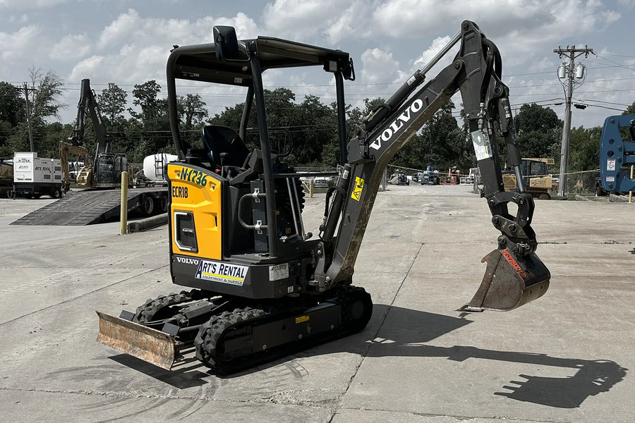 Volvo ECR18 Mini Excavator