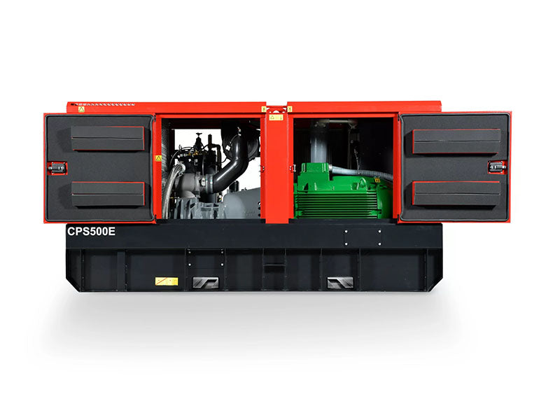 CPS 500 electric air compressor opened doors