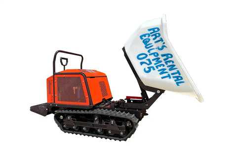 Canycom SC75PD concrete buggy with pivot dump