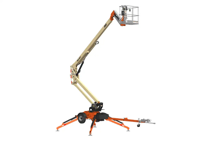 Towable Articulating boom lift