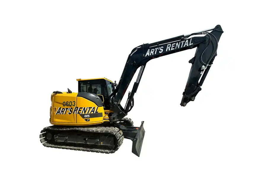 John Deere 85P rubber track excavator