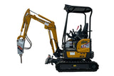 Kato 17v5 excavator with hoe ram