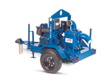 Thompson trash pump with trailer