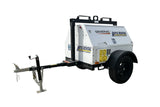 A 14 kW towable generator with 'Art's Rental' branding.
