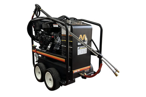 Portable industrial pressure washer with hose