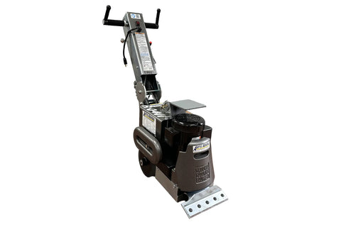 Tile stripping machine for soft goods