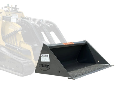 Utility loader bucket with 'Art's Rental' branding