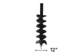 A 12 inch auger bit for skid steer or mini excavator