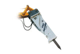 Gray hydraulic hammer for excavator