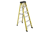 Green Bull 6 ft fiberglass step ladder