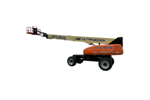 Art's Rental JLG Ultra Boom aerial lift on a white background