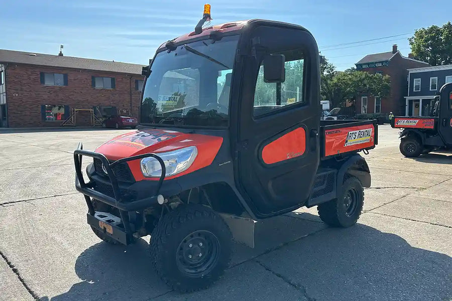Utility Vehicle 4WD, 2 Seat with Cab & A/C, Diesel Powered
