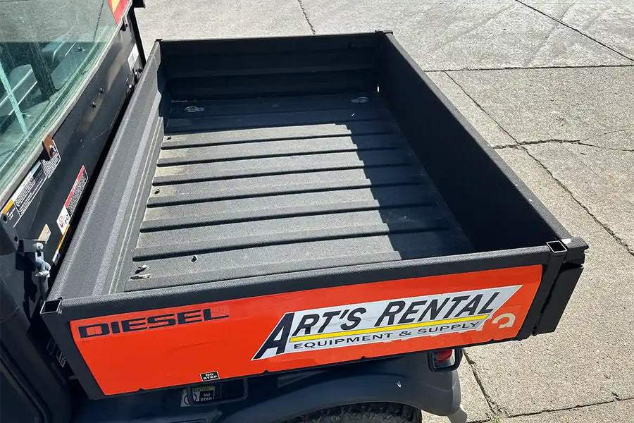 Utility Vehicle 4WD, 2 Seat with Cab & A/C, Diesel Powered