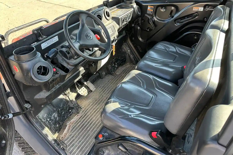 Utility Vehicle 4WD, 2 Seat with Cab & A/C, Diesel Powered