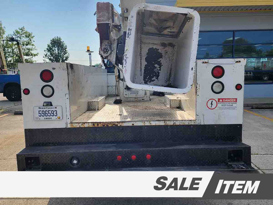 Ram 5500 bucket truck, rear
