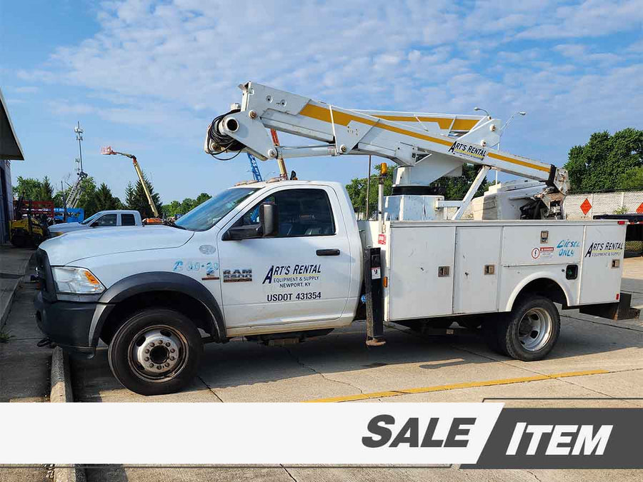 Ram 5500 bucket truck driver's side