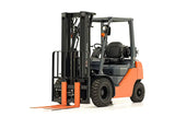 Toyota 8FGU25 5000 lb capacity forklift