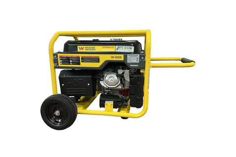 Yellow portable generator