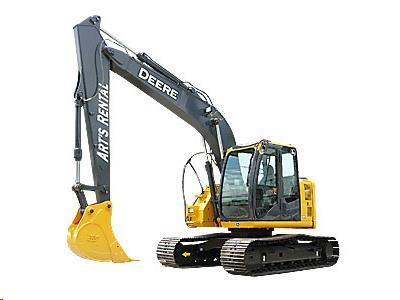 Excavator John Deere 135G, Diesel Powered