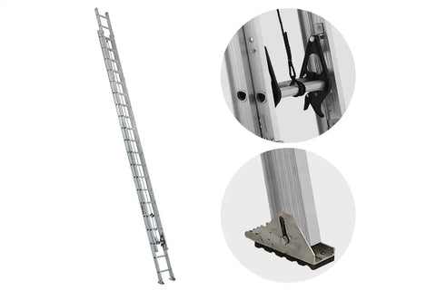 Louisville AE1240 aluminum extension ladder