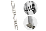Louisville AE2224 aluminum extension ladder