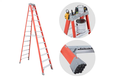 Louisville FS1512 fiberglass step ladder
