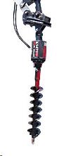 Mini Excavator Post Hole Digger Attachment