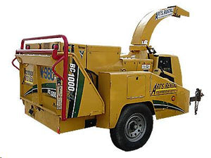 Brush Chipper, up to 12" Capacity, Gas Powered