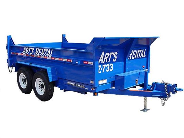 Dump Trailer, Hydraulic with Surge Brake