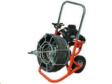 Drain Auger 5/8" Diameter 75' or 100' Long Cable, Electric