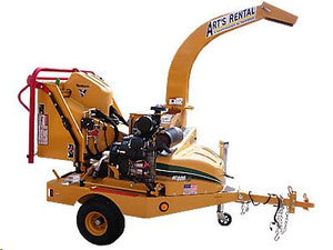 Brush Chipper, up to 6" Capacity, Gas Powered