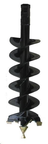 Auger Bit 9" for Skid Steer and Mini Excavator Attachments