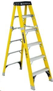 Step Ladder 10', Fiberglass