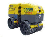 Pad Foot Trench Roller 22" - 32" Double Drum