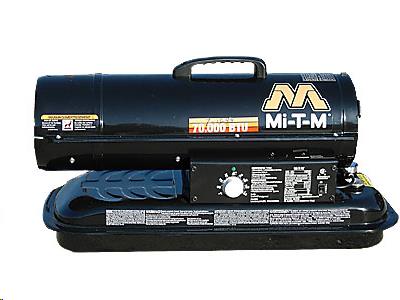 Blower Heater 75,000 BTU, Kerosene
